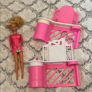 Vintage Barbie with vanity